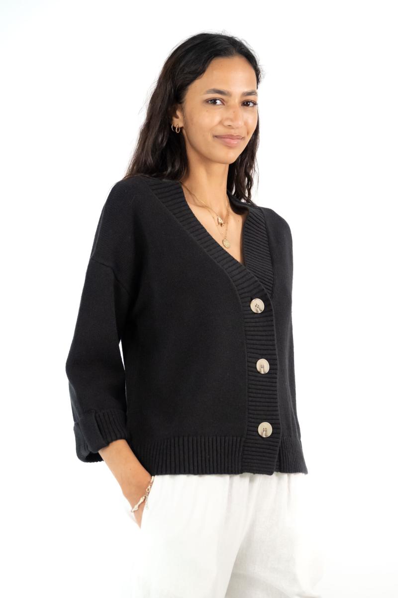 Cardigan - Elise - Black