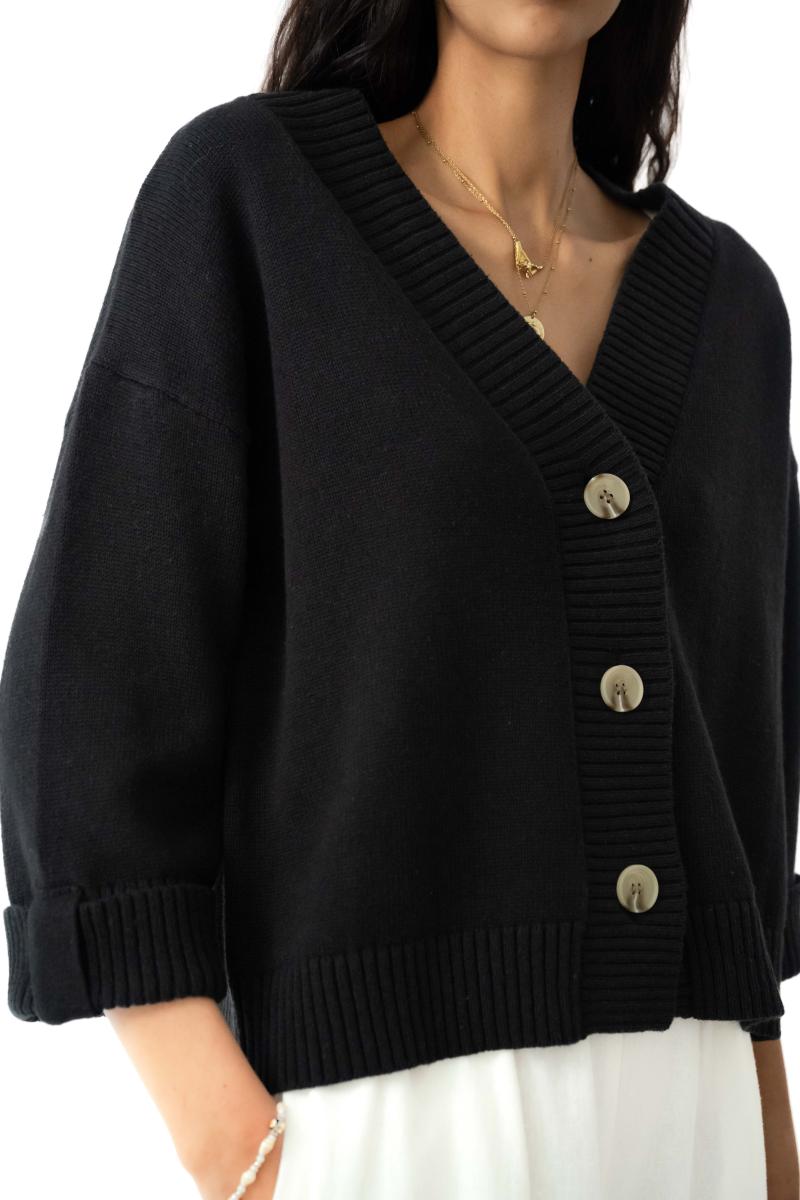 Cardigan - Elise - Black
