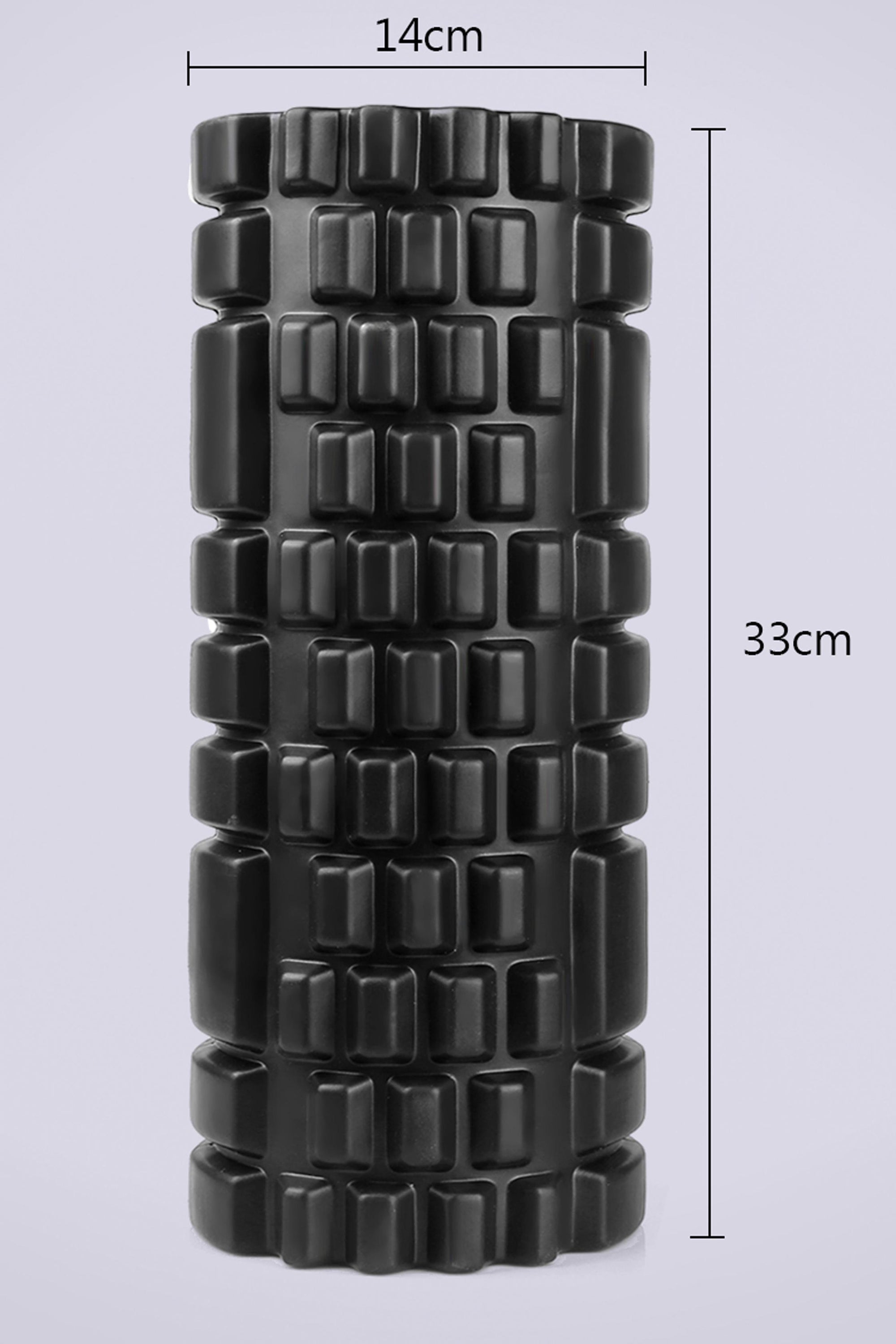 Massagerol (33Cm X 14Cm) - Zwart