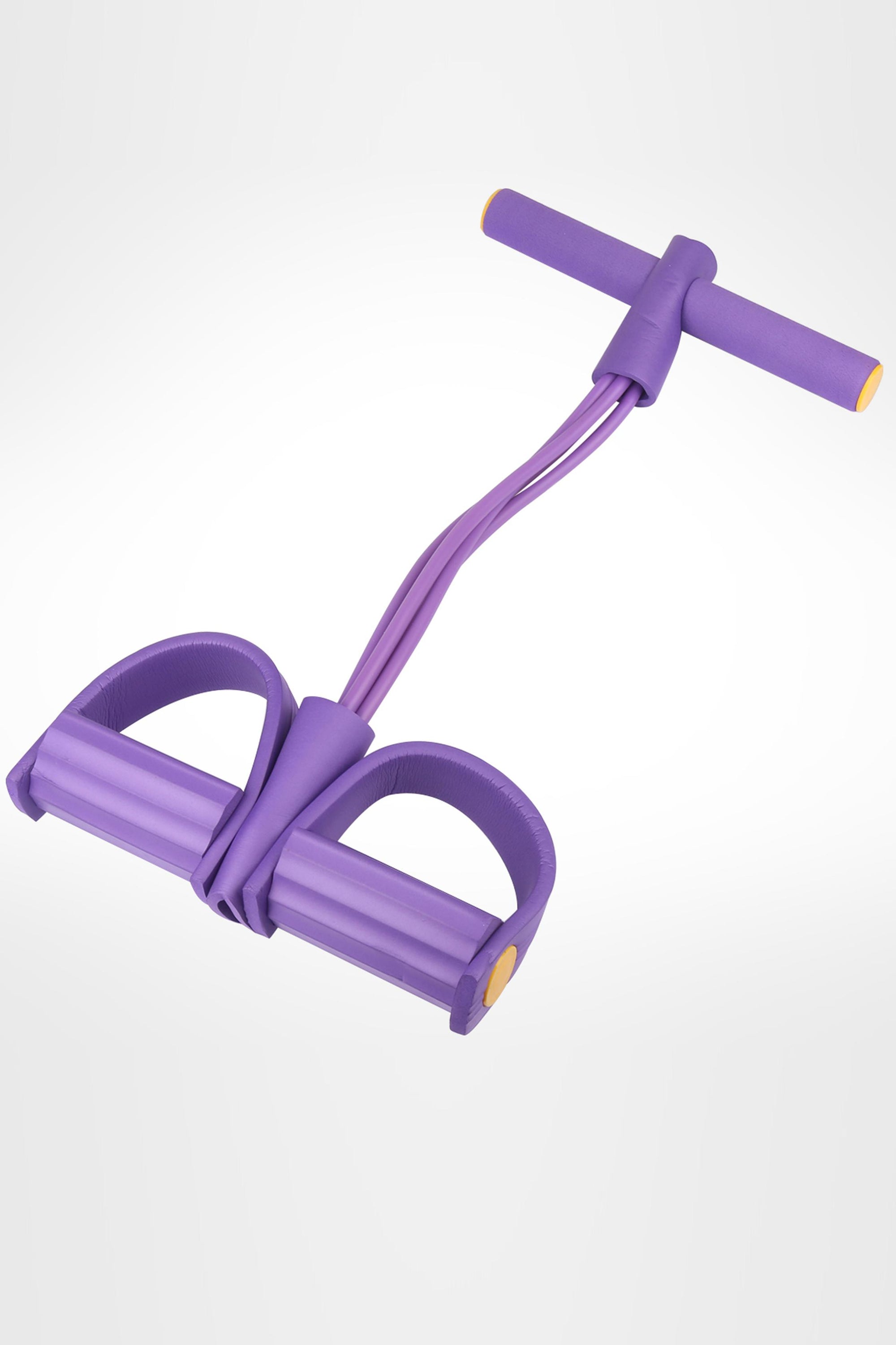 Weerstandsband Met Pedaal - Violet