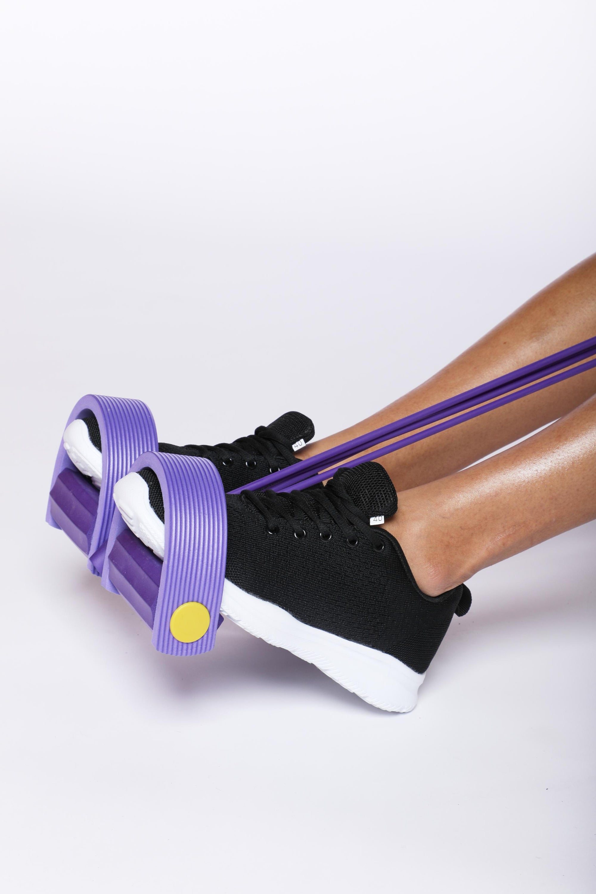 Weerstandsband Met Pedaal - Violet