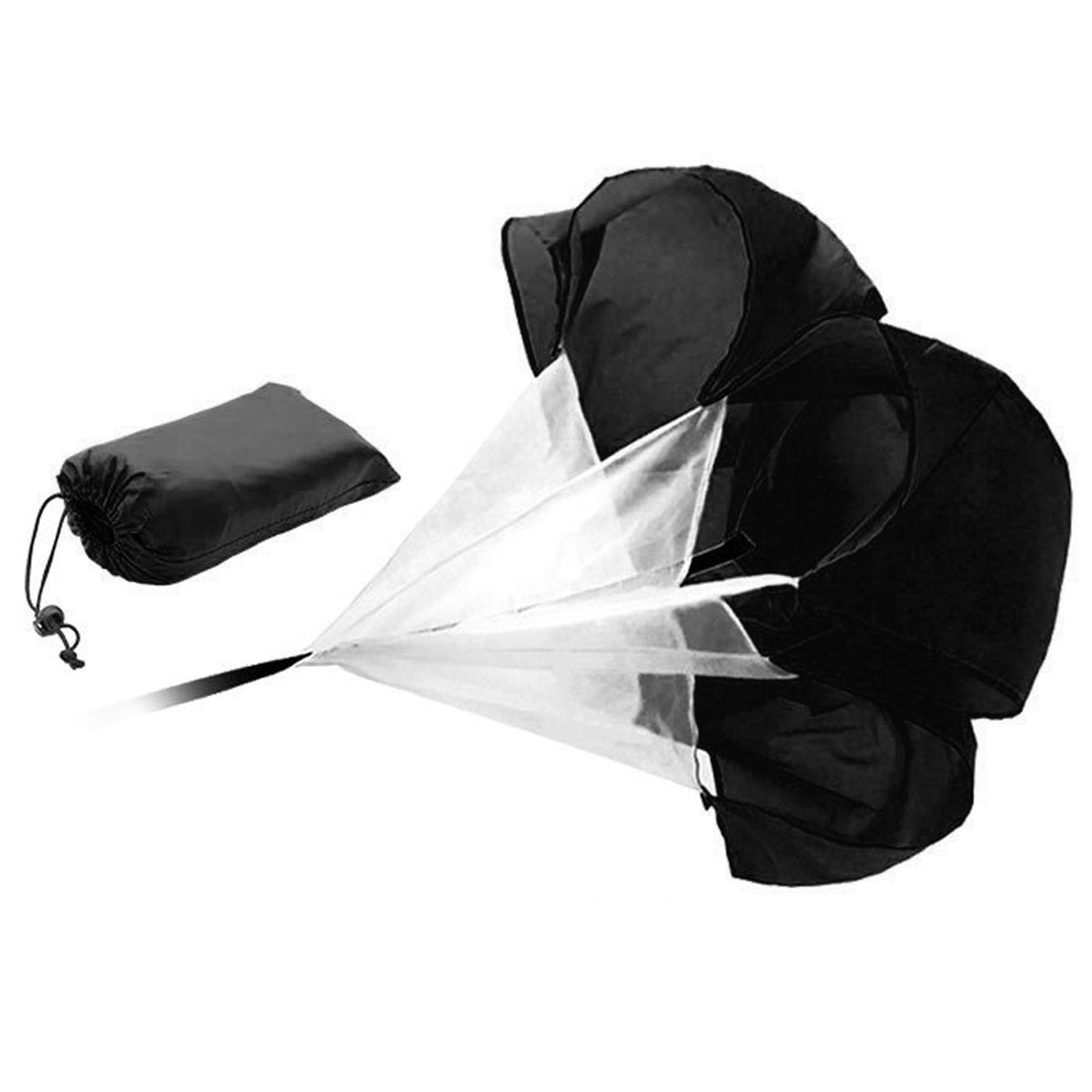 Loopriem Parachute - Zwart