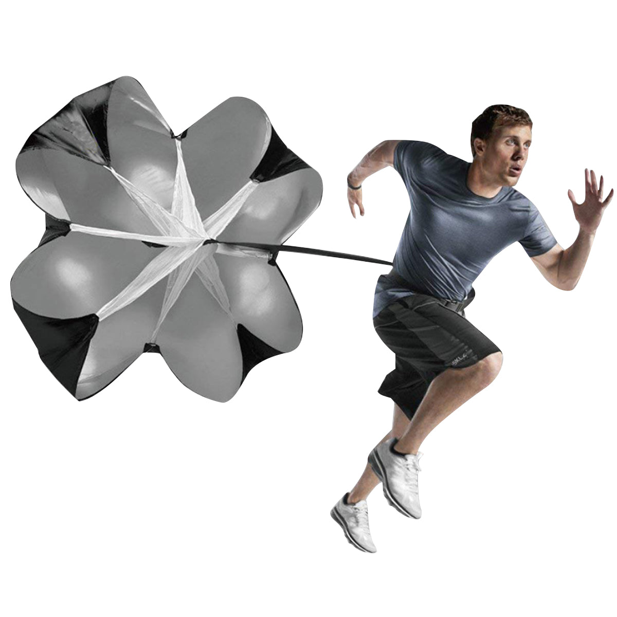 Loopriem Parachute - Zwart