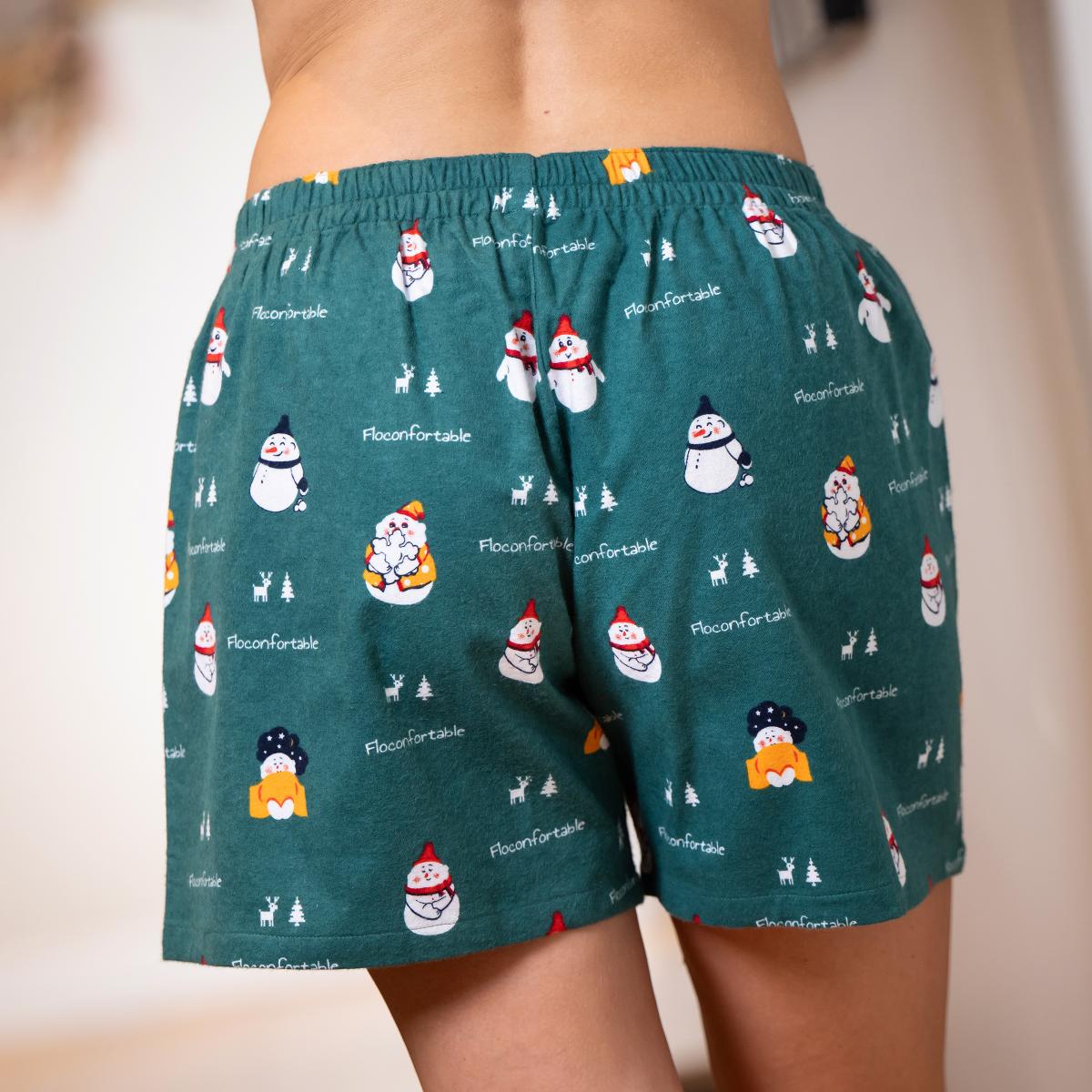 Boxer - Femme - Vert