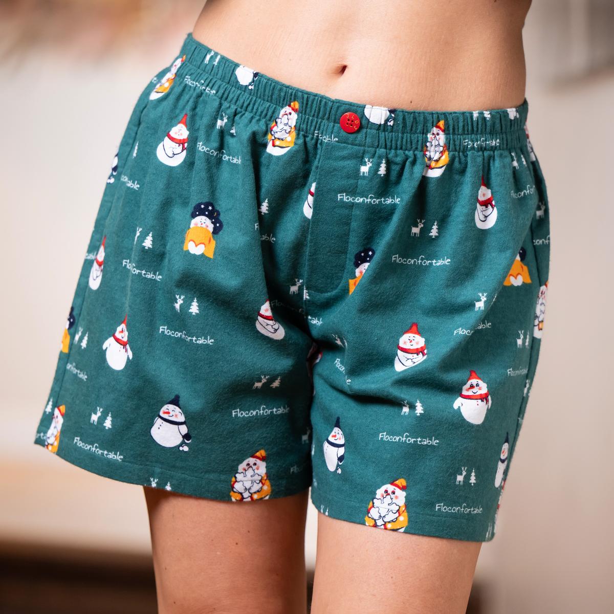 Boxer - Femme - Vert