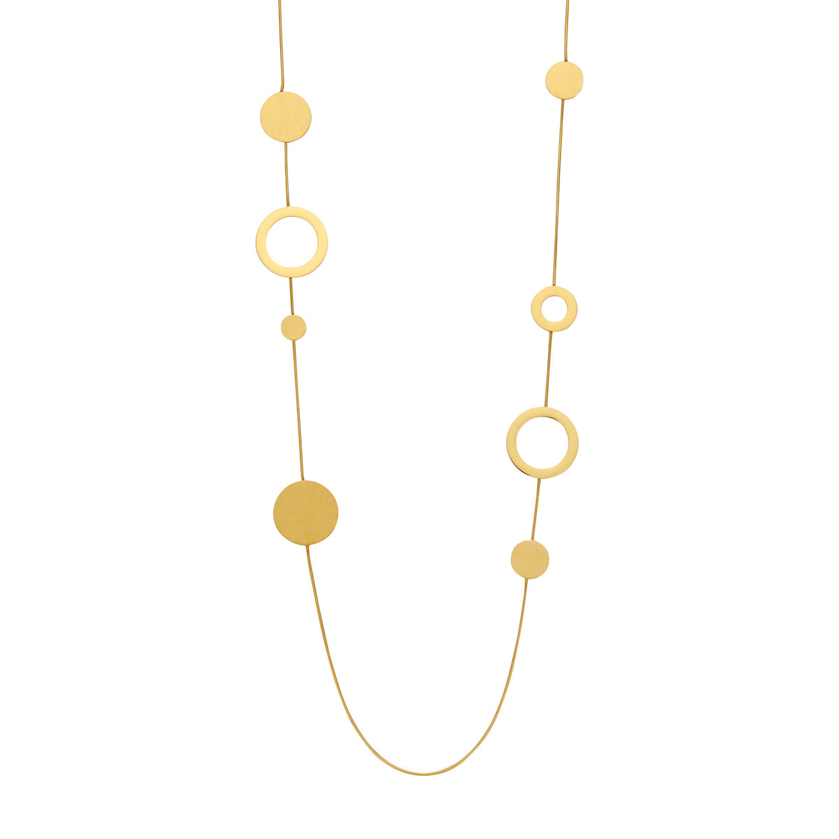 Halsketting - Gaia Goudkleurig