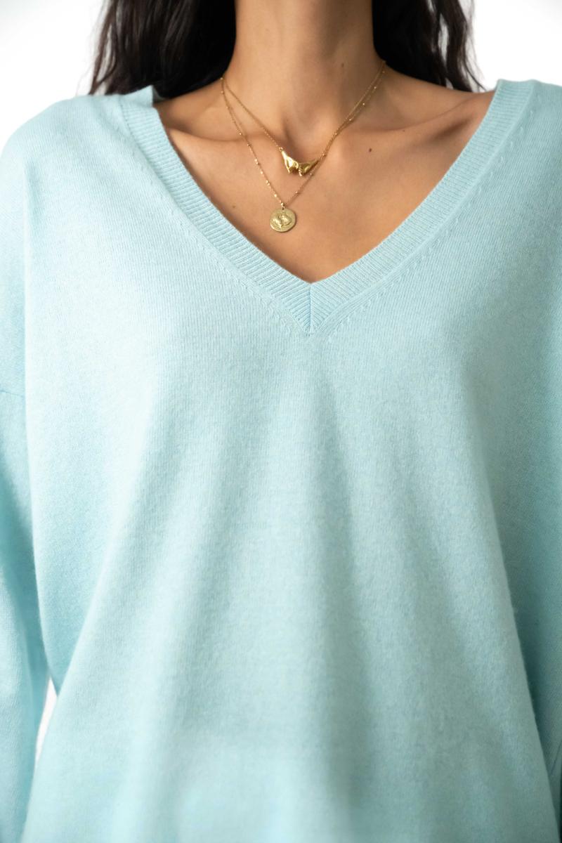 Trui - Georgia - Aqua