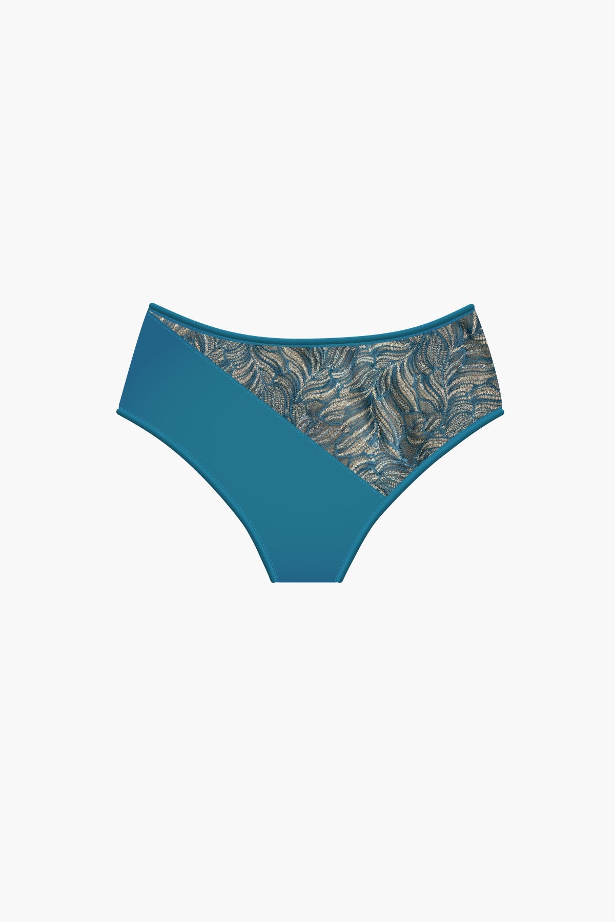 Slip Absolu Middelhoge Maïa Venise Pauwblauw