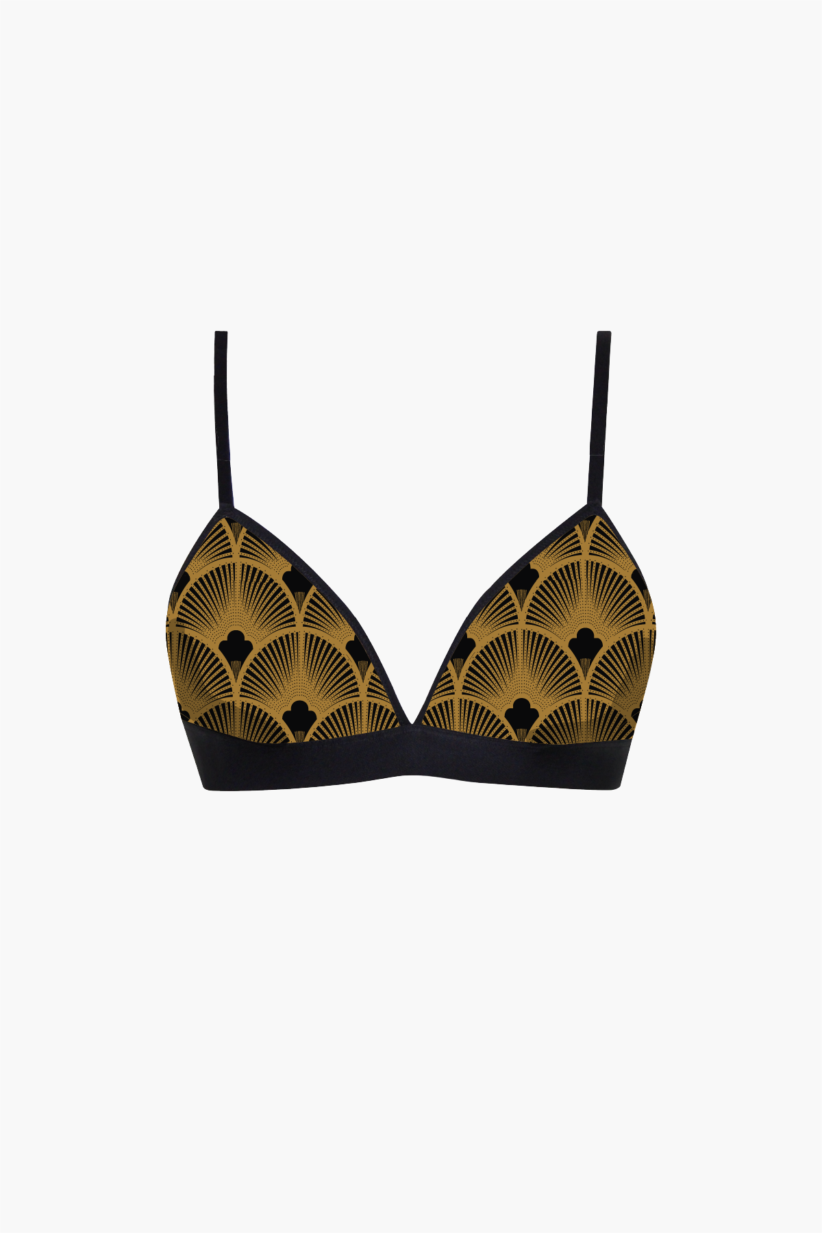 Triangel-beha Golden Peacock