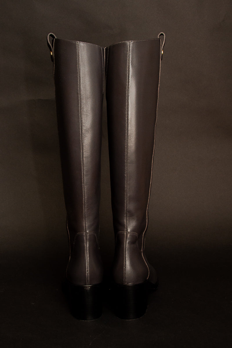 Shoes - Long Boot - Asphalt