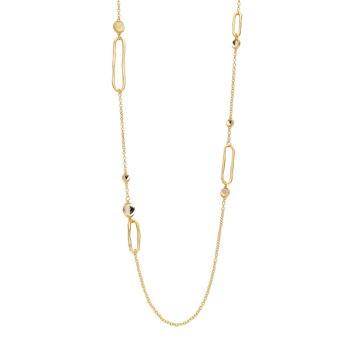 Collier - Gamba Halsketting Beige