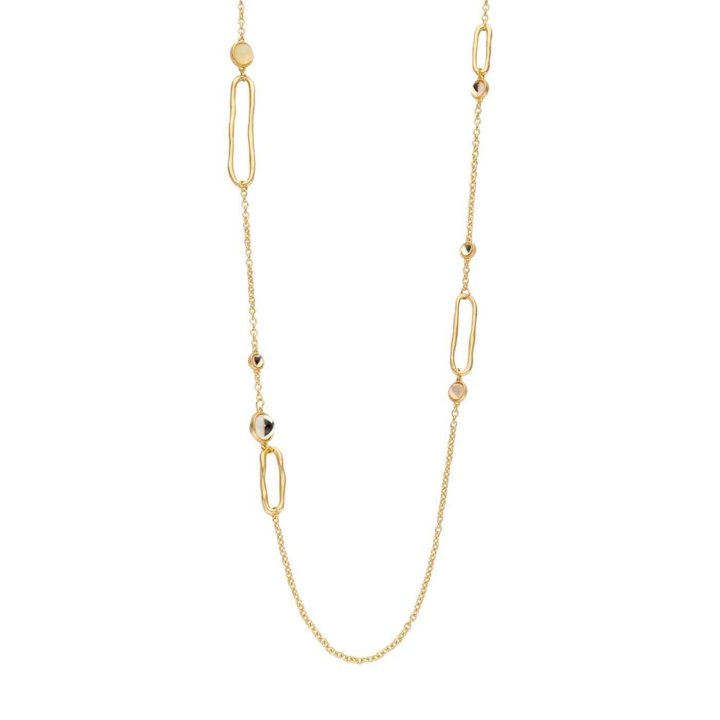 Collier - Gamba Halsketting Beige