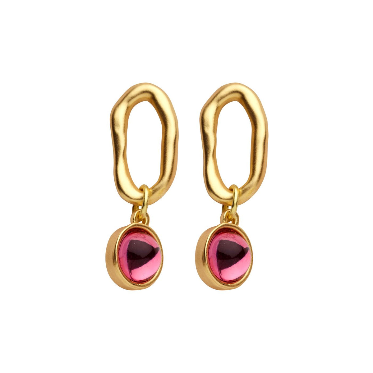 Oorbellen - Gamba Oorbellen Fuchsia