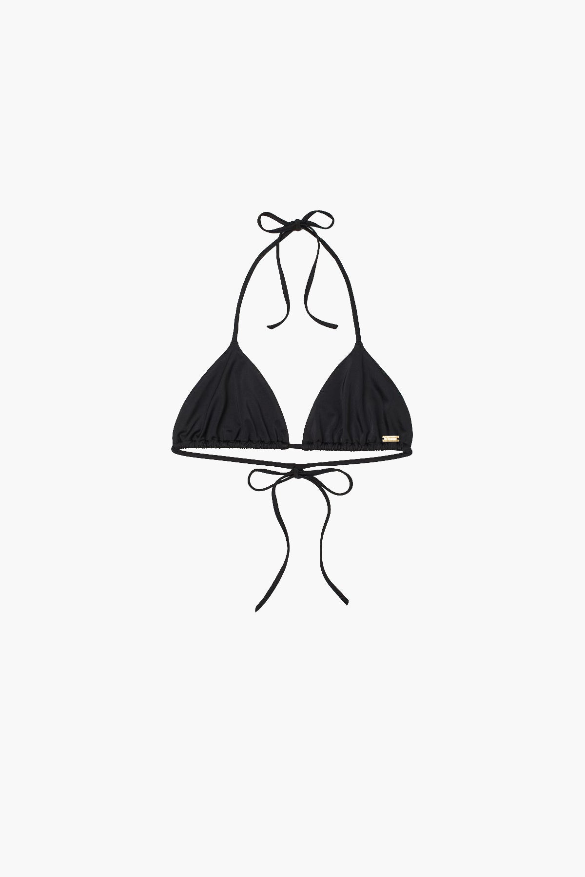 Verschuifbare Triangel Bikinitop Nérée Zwart