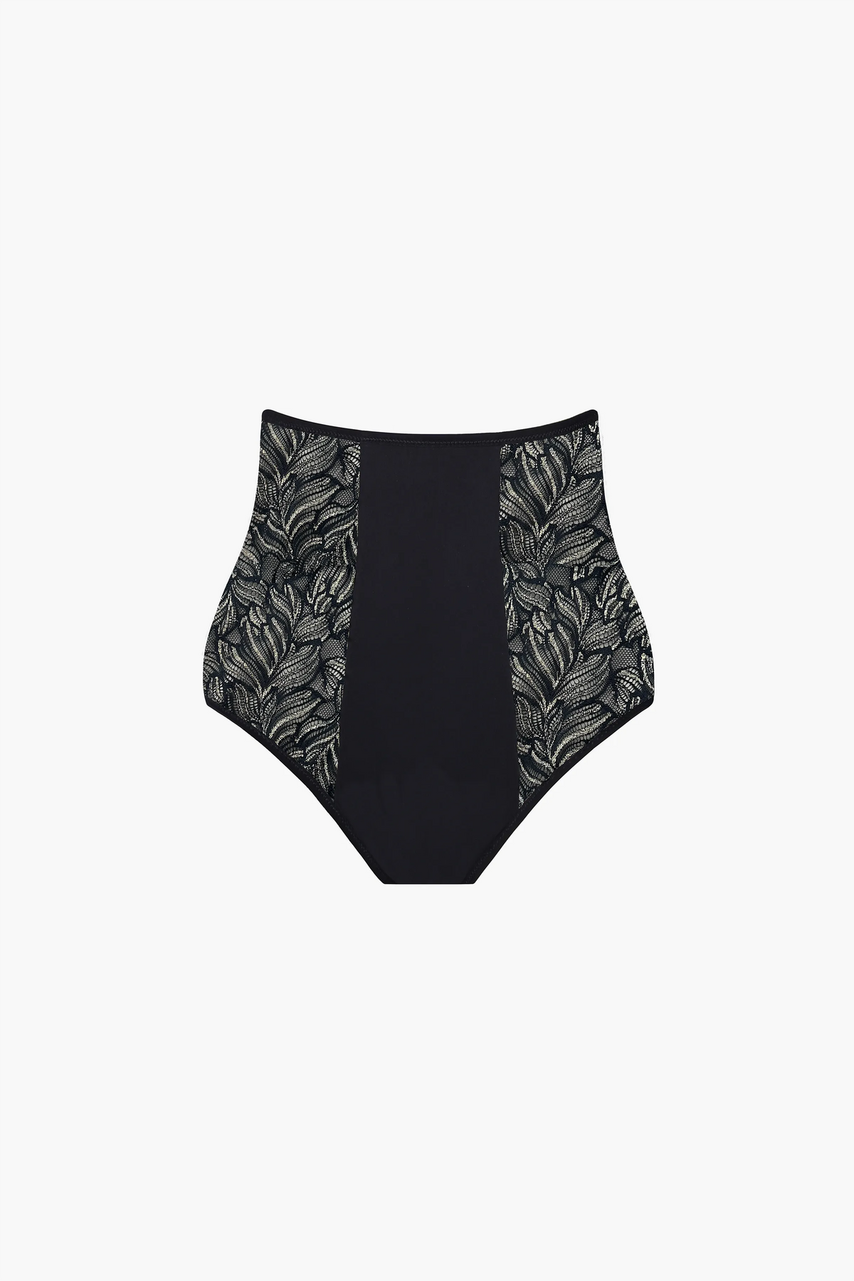 Slip Absolu Rhéa Hoge Taille Venise Zwart