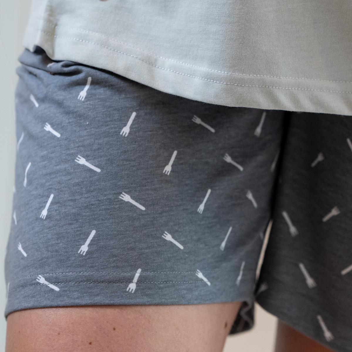 Kid - Short Pyjama - Gris Clair