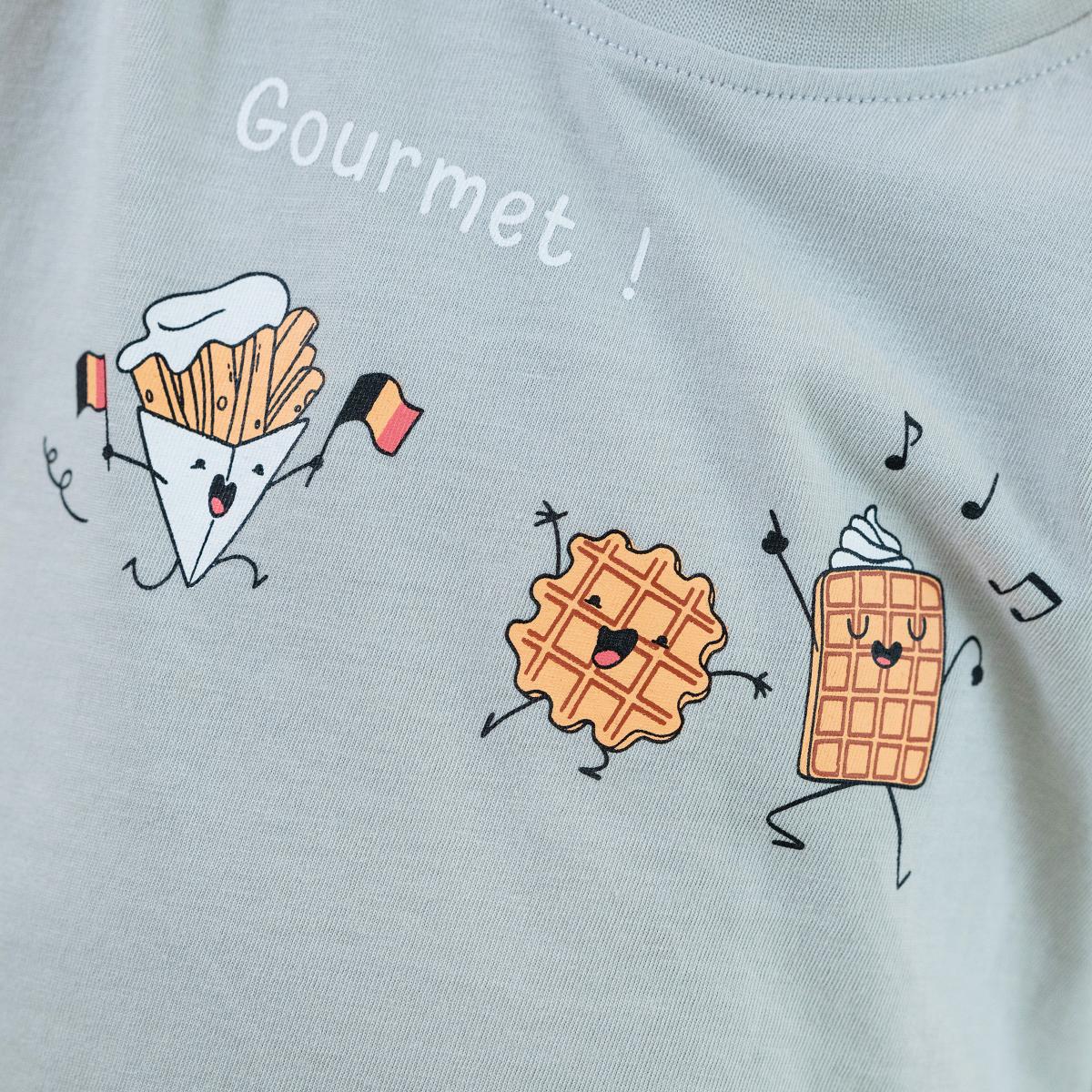 Mixte - Pyjamashort - Lichtgrijs