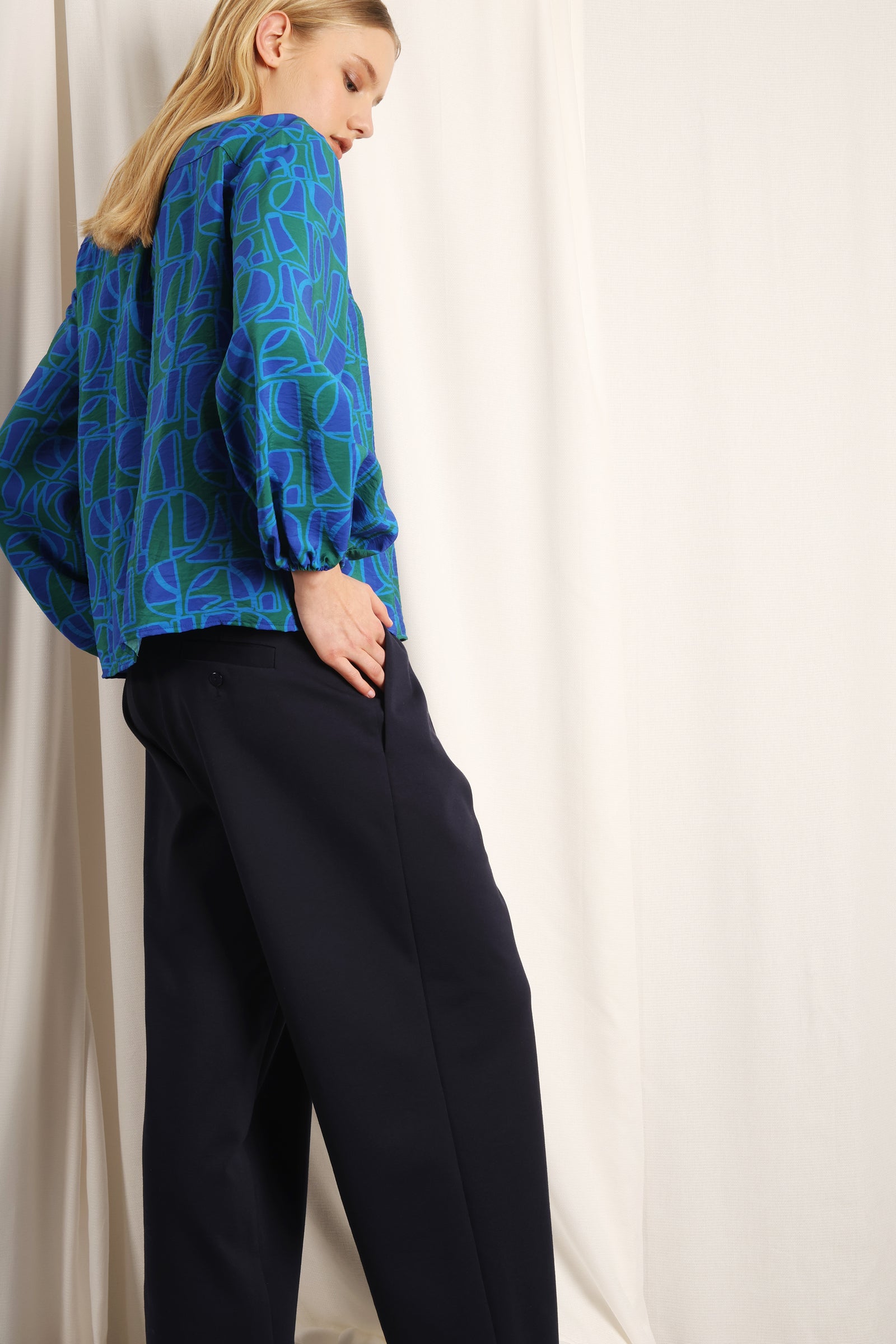 Blouse - Adamo - Evergreen
