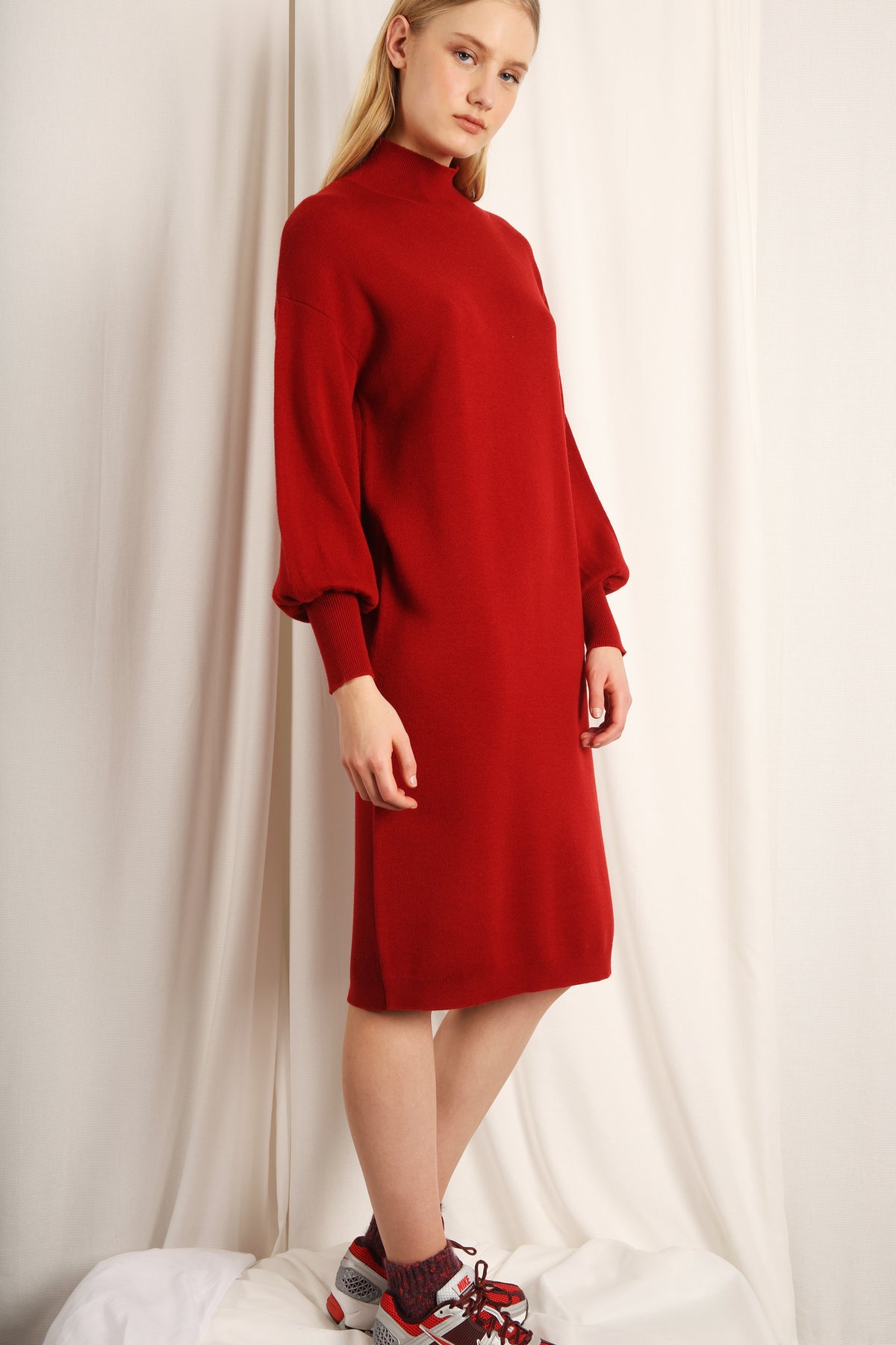 Jurk Jersey - Cher - Merlot