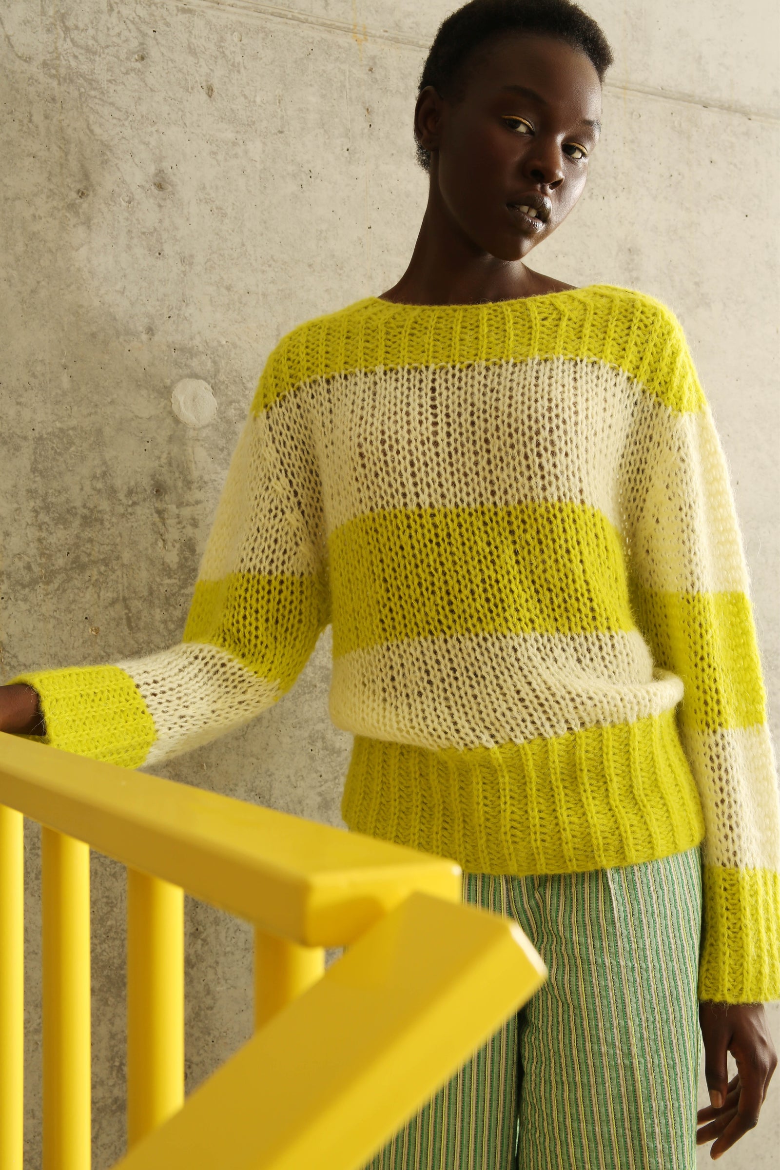 Trui - Krokus - Electric Yellow