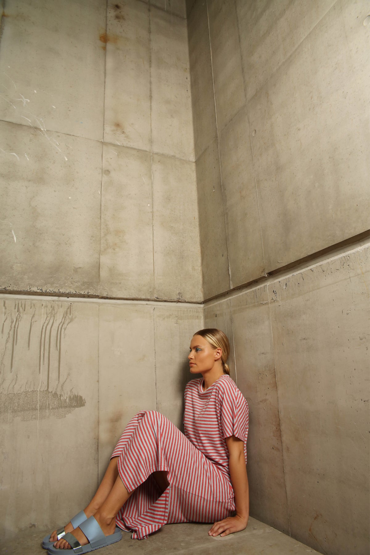 Jurk - Muguet - Dusty Blue