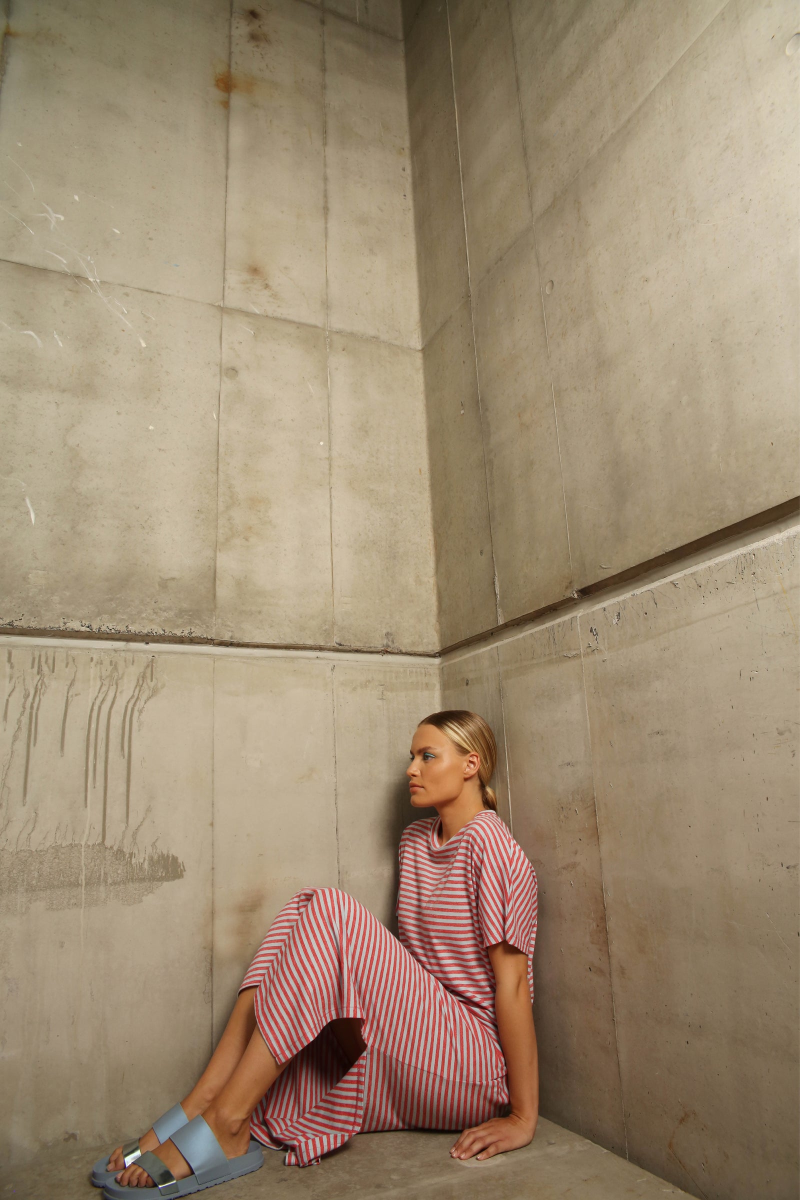 Jurk - Muguet - Dusty Blue