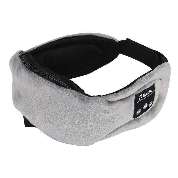 Slaapmasker Met Ingebouwde Bluetooth Koptelefoon - Grijs