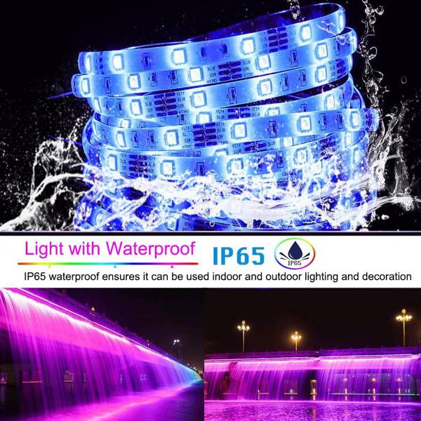 Lichtband 2 Meter - Meerkleuren