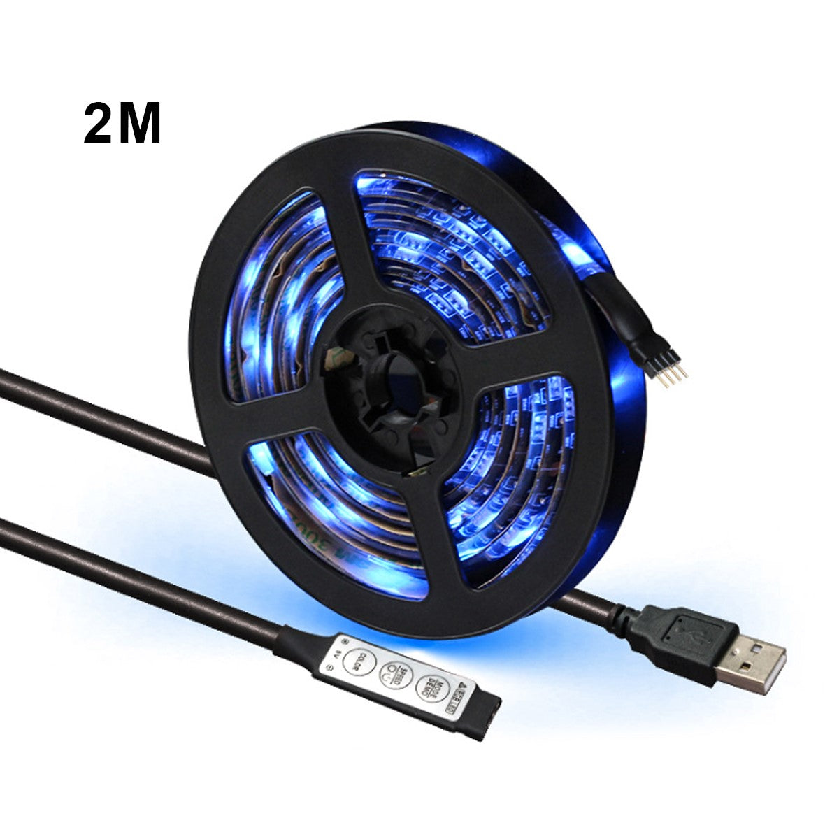 Lichtband 2 Meter - Meerkleuren