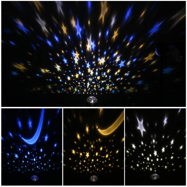 Nachtprojector En Bluetooth Luidspreker - Zwart