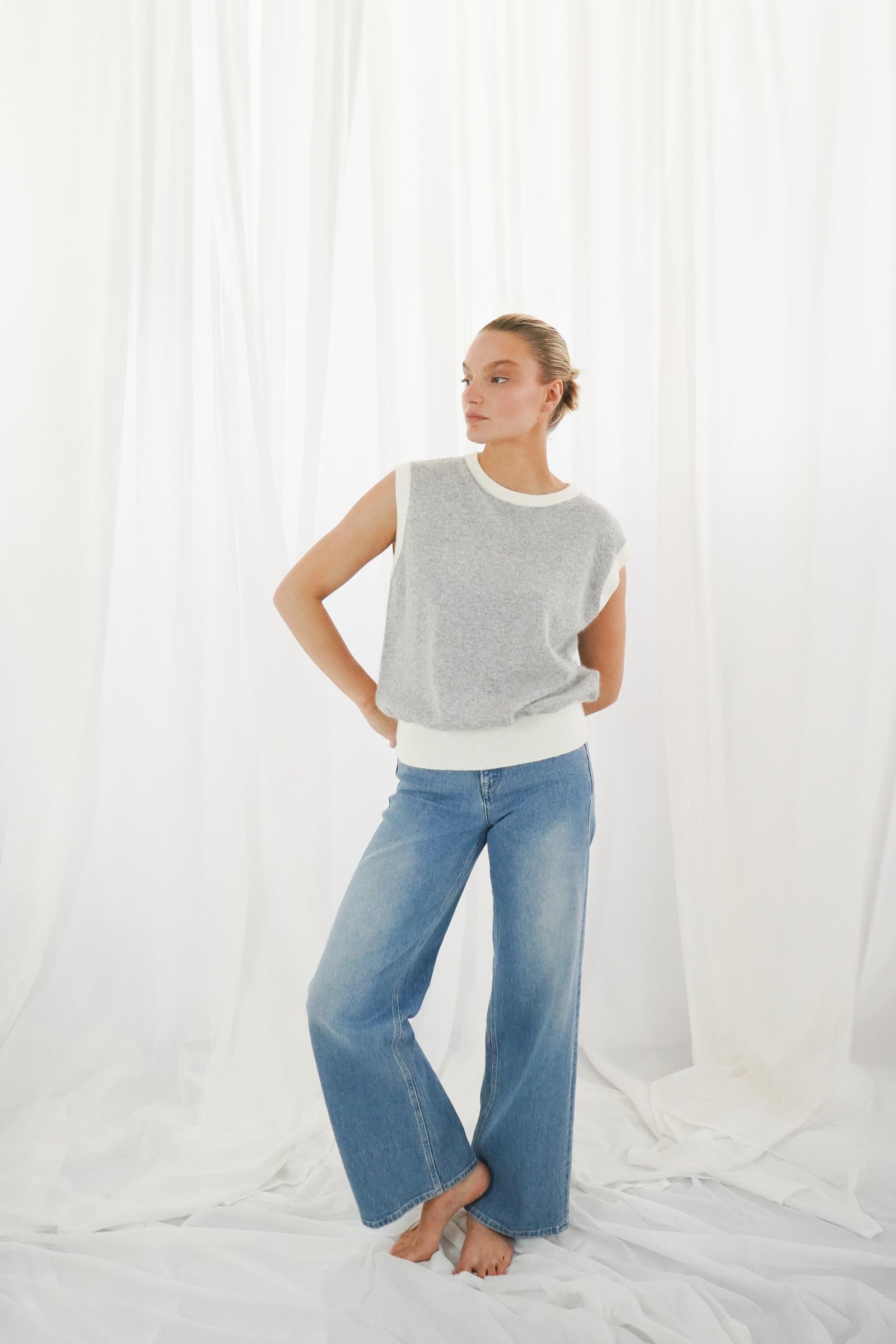 Buenavista - Pearl Grey/Offwhite