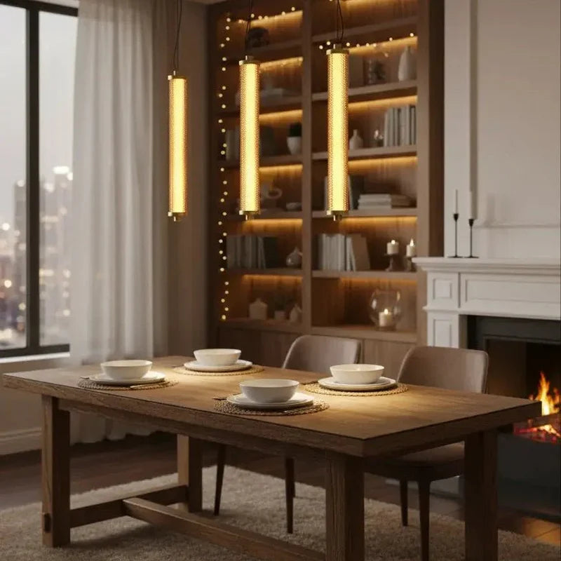 Tiffany Suspension Verticale - Topaze