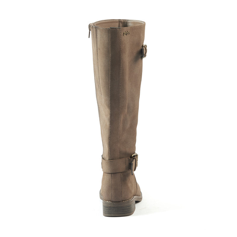 Laarzen Voor Brede Kuiten XL - Model Isabelle - Taupe