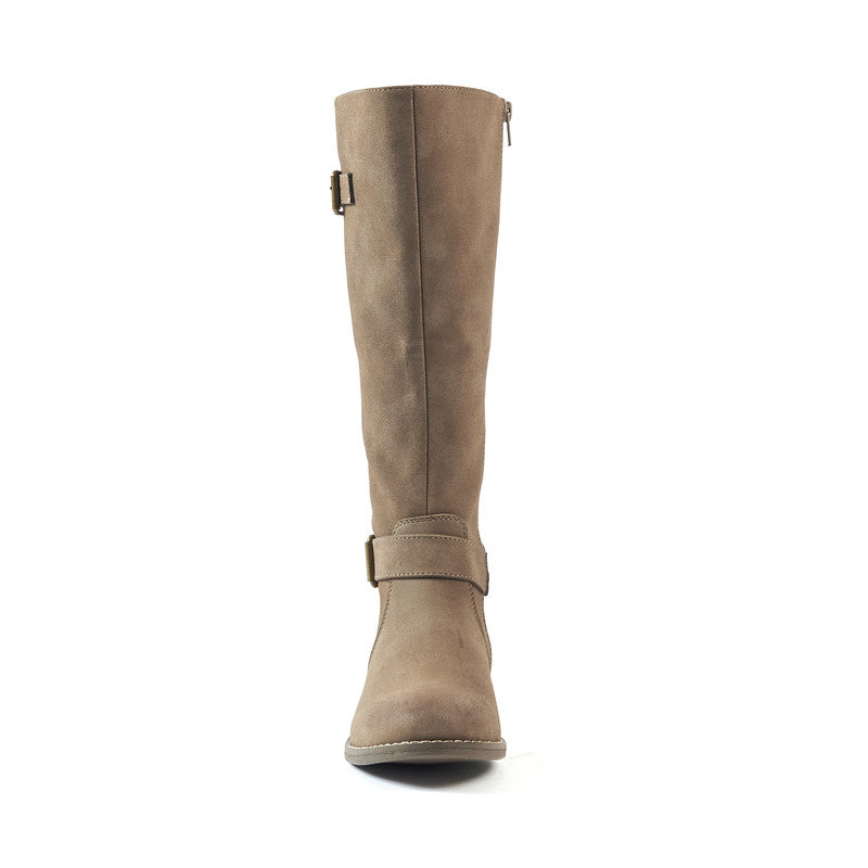 Laarzen Voor Brede Kuiten XL - Model Isabelle - Taupe