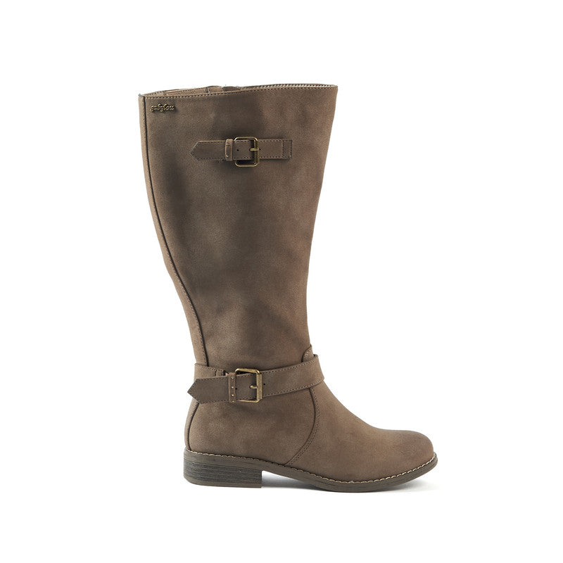 Laarzen Voor Brede Kuiten XL - Model Isabelle - Taupe
