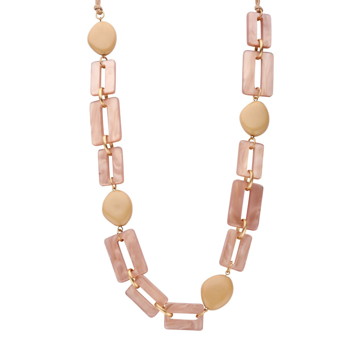 Halsketting - Kamila Halsketting Beige