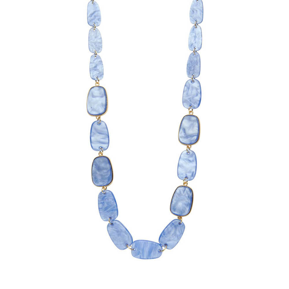 Collier - Karmen Bleu Clair