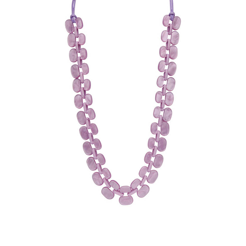 Collier - Keetlang Lila