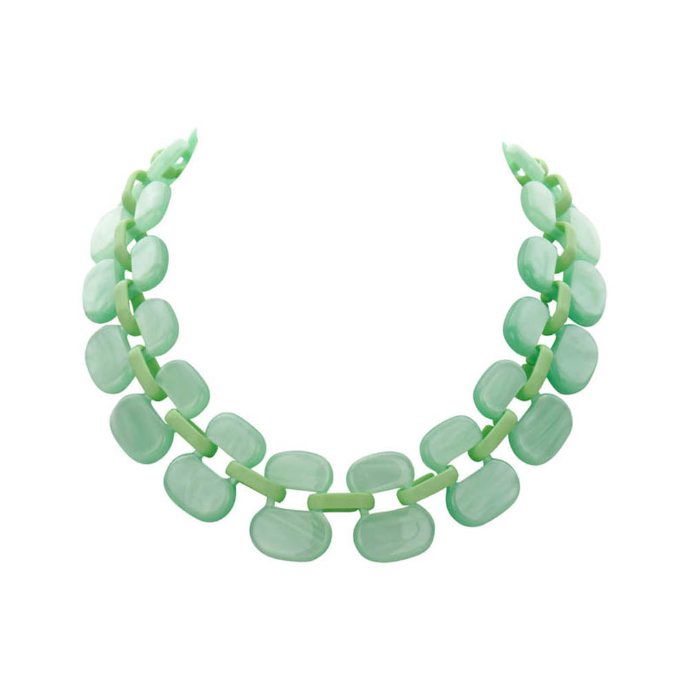 Collier - Keet Vert Clair