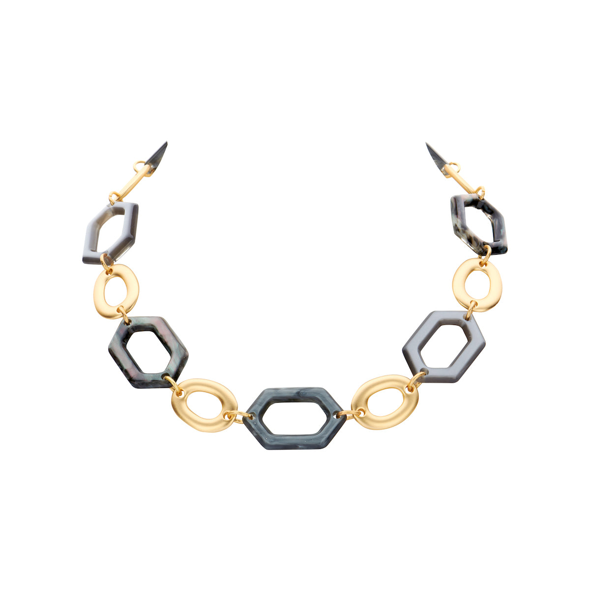 Halsketting - Kit Grijs