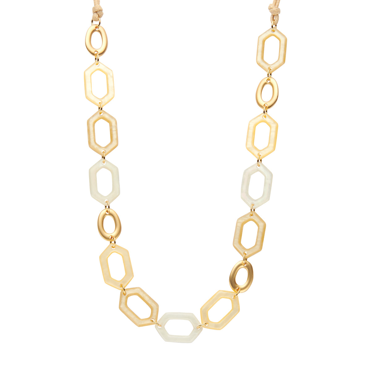 Halsketting - Kitlang Ecru