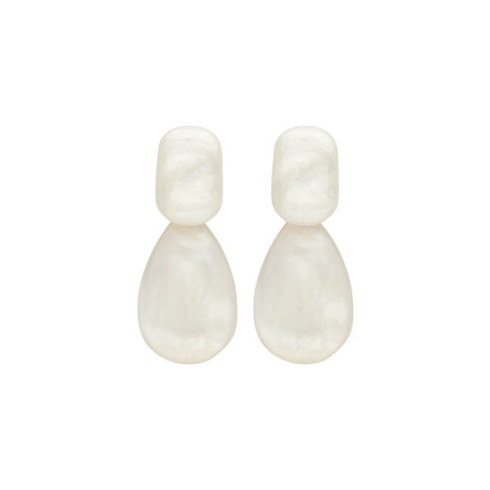 Boucles D'Oreilles - Kob27 Écru