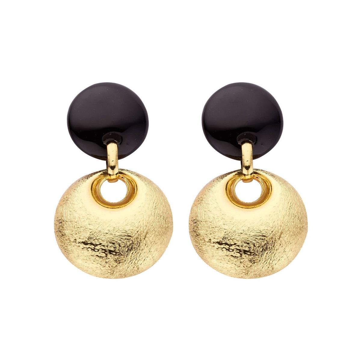 Oorbellen - Kob29 Oorbellen Zwart