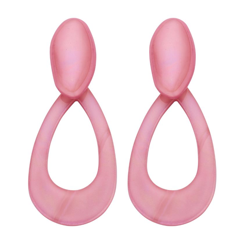 Boucles D'Oreilles - Kob31 Oorbellen Vieux Rose