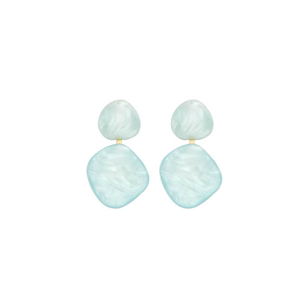 Boucles D'Oreilles - Kodi Vert Eau