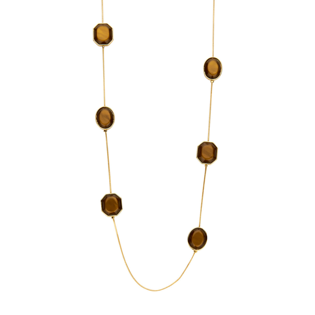 Halsketting - Kollilang Bruin