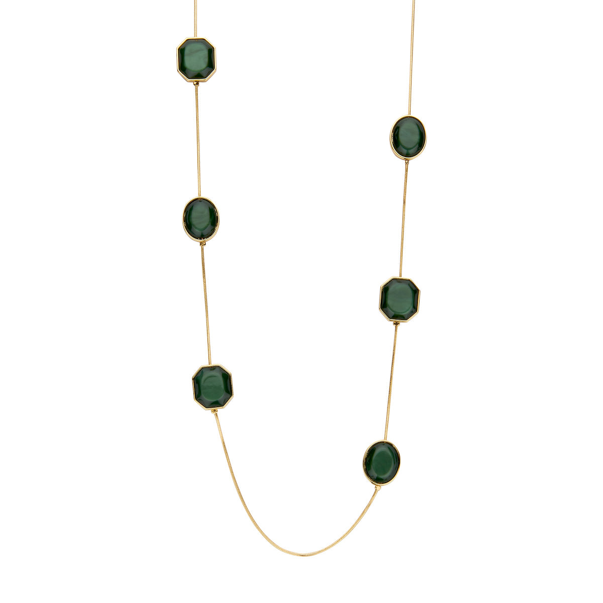 Halsketting - Kollilang Groen