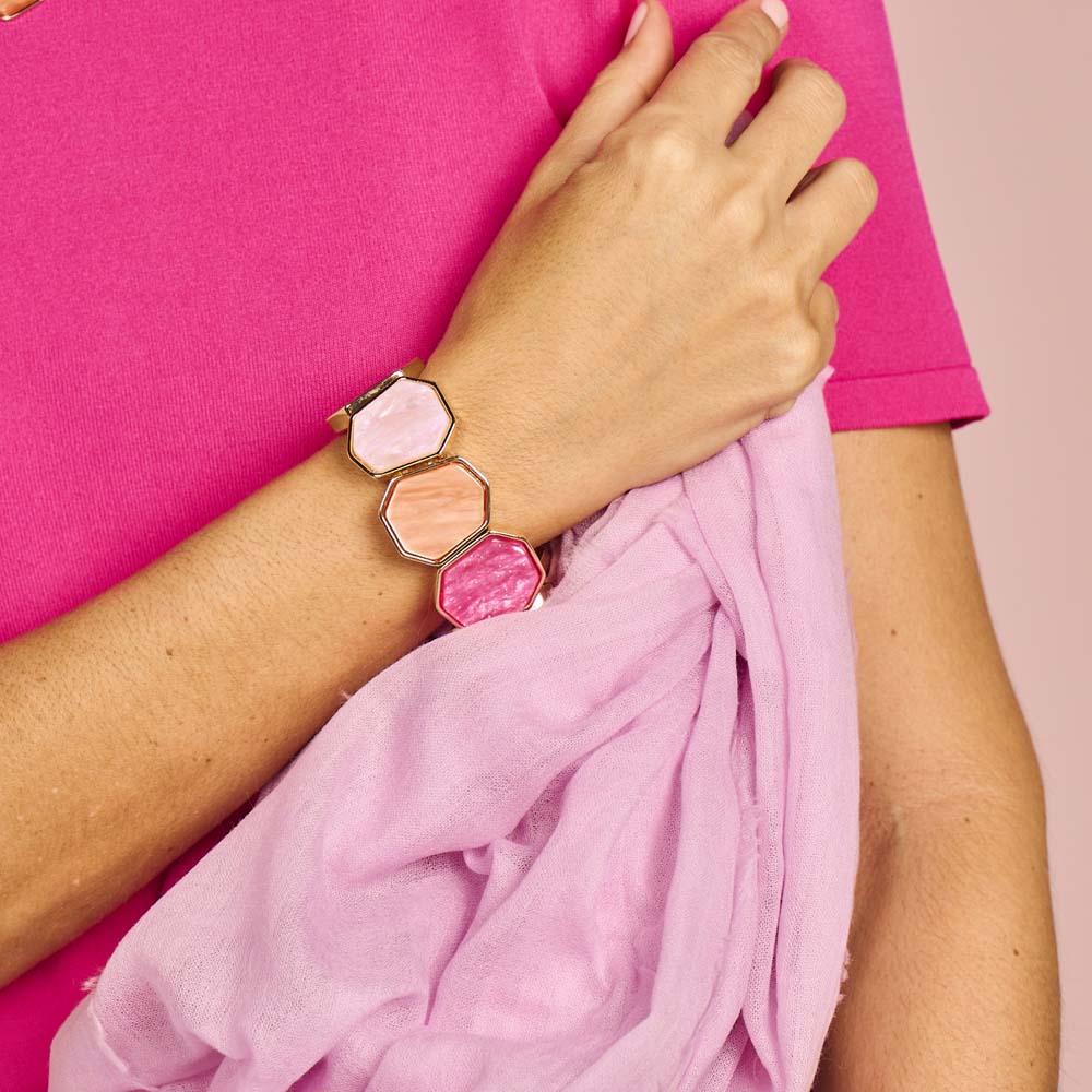 Armband - Komo Multi Roze