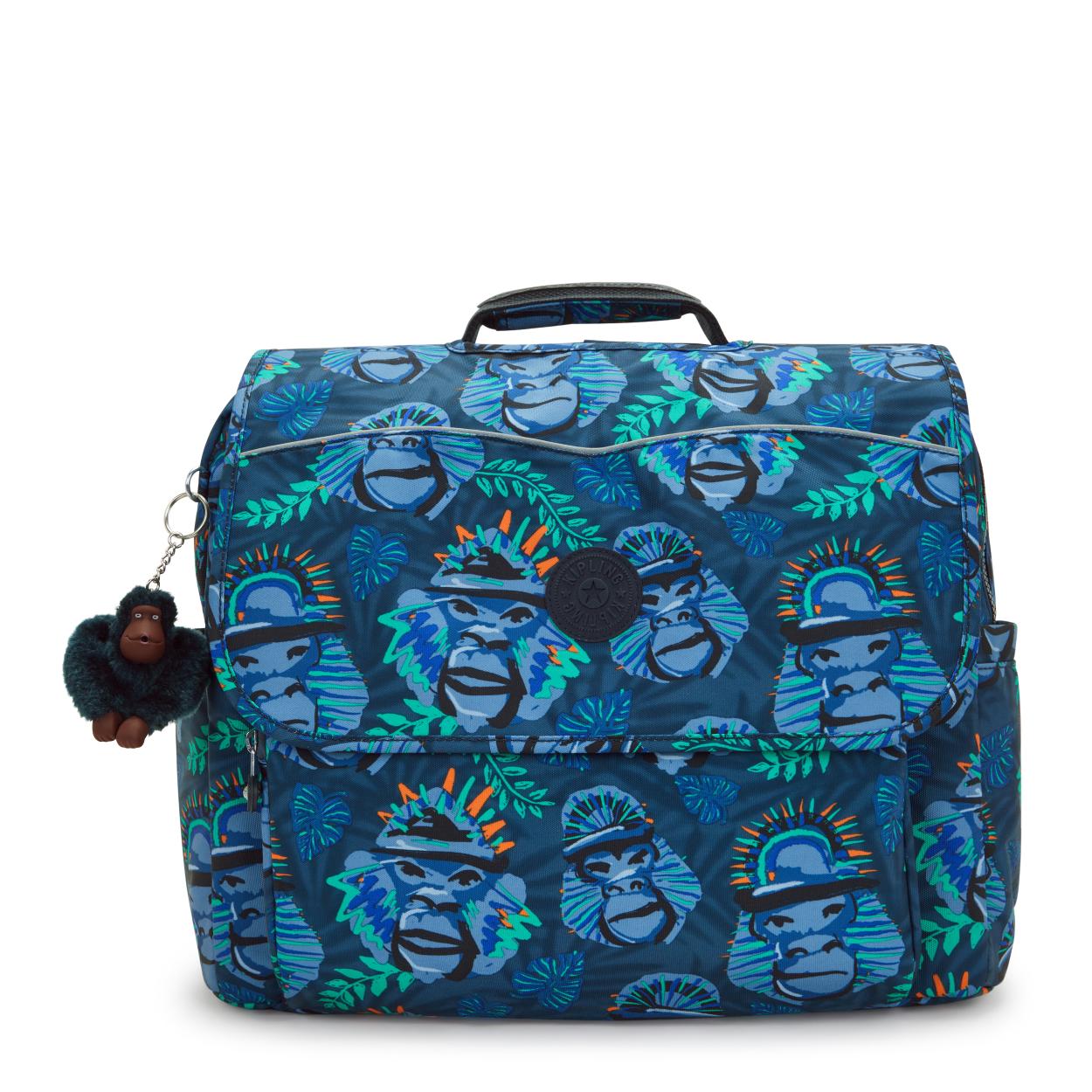 Codie L BTS Prt Blue Monkey Fun