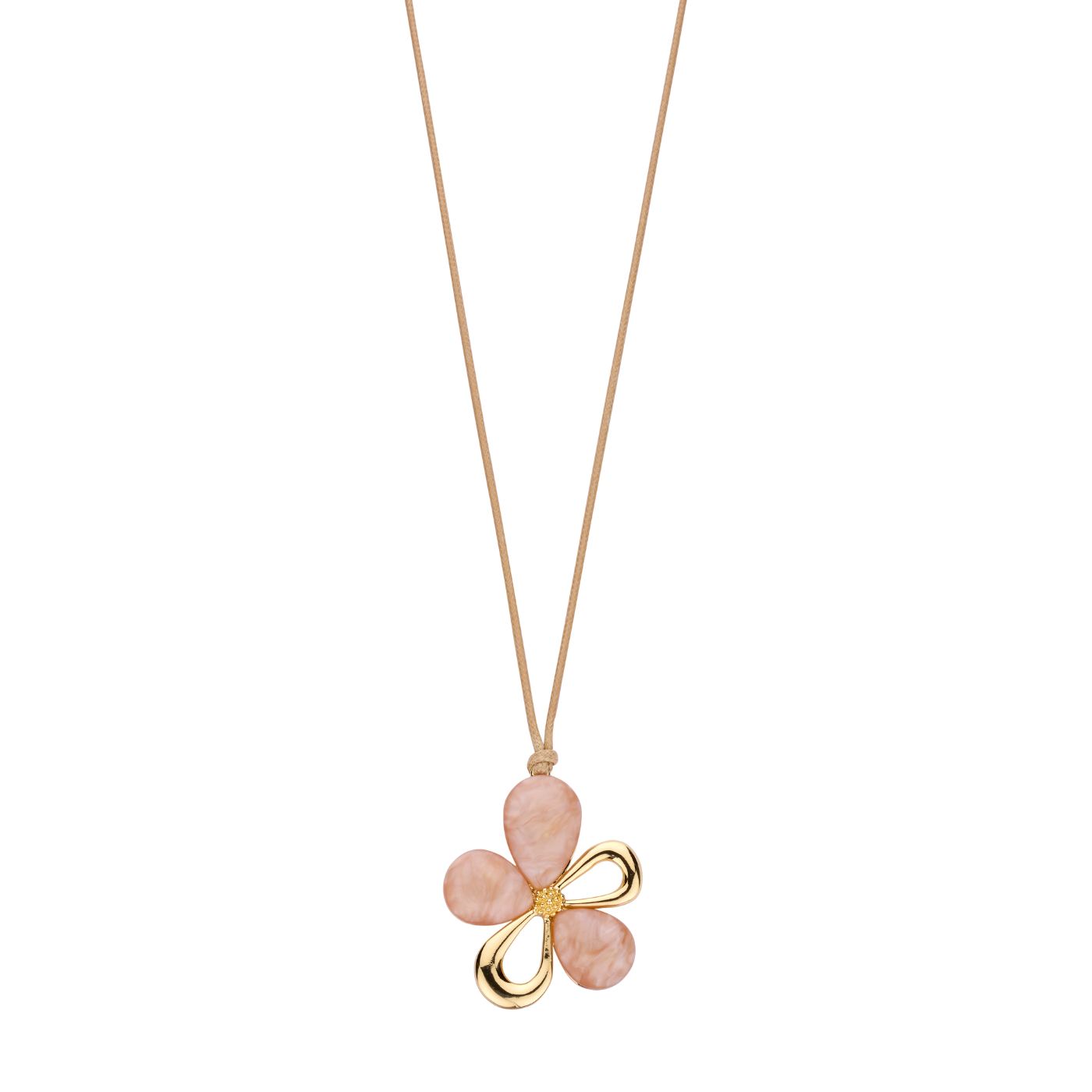 Collier - Kalina Halsketting Beige